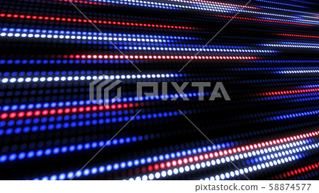 Blue and red abstract background of dot stripes Blue and red abstract background of dot stripes 58874577