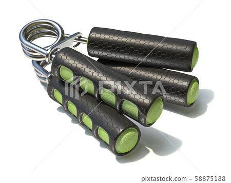 Two fitness hand grippers 3D Two fitness hand grippers 3D 58875188