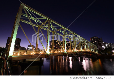 Tennozu Fureai Bridge 58875208