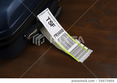 Ryanair airline baggage tag 58875668