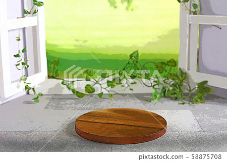 Scenery of the window side 58875708