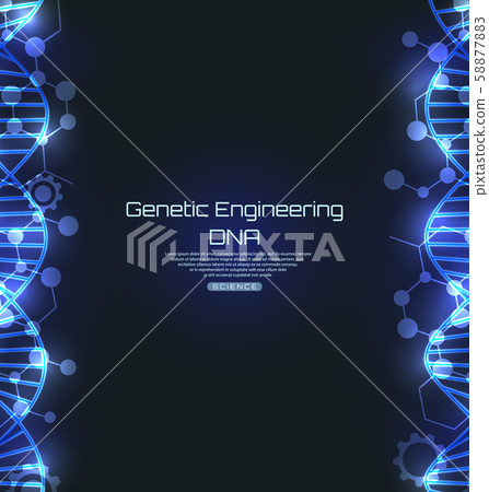 DNA Texture, Science Template, Genetic Engineering 58877883