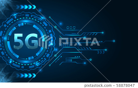 5G New Wireless Internet Wi-fi Connection, HUD Elements 5G New Wireless Internet Wi-fi Connection, HUD Elements 58878047