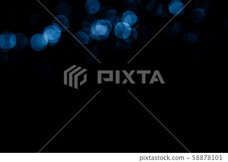 Abstract background blue bokeh  58878101