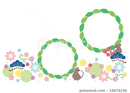 Child year-New Year's card template-3 Child year-New Year's card template-3 58879298