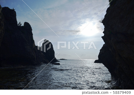 Uratomi海岸晚上風景 Uratomi海岸晚上風景 58879409