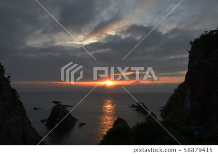 Uratomi海岸晚上風景 Uratomi海岸晚上風景 58879415