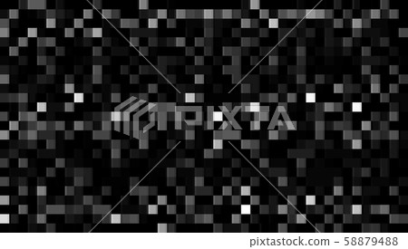 Abstract monochrome background. Texture with pixel square blocks. Mosaic pattern Abstract monochrome background. Texture with pixel square blocks. Mosaic pattern 58879488