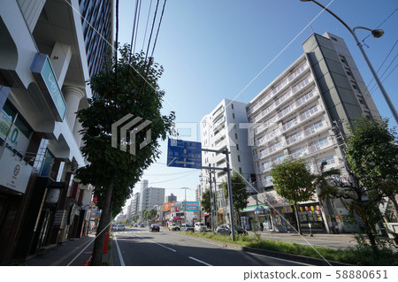 札幌平石rag的城市景觀（平石2-7丁目，在白石島下十字路口附近） 58880651
