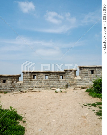 Korean Traditional Architecture Wall, Castle 58882050