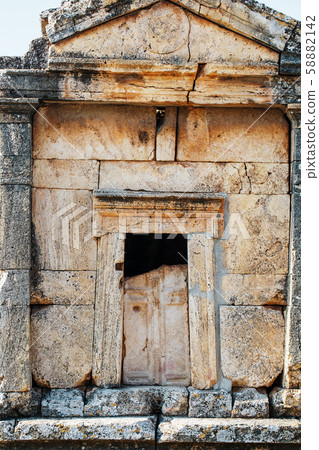 The front part of the crypt with the front door, 58882142
