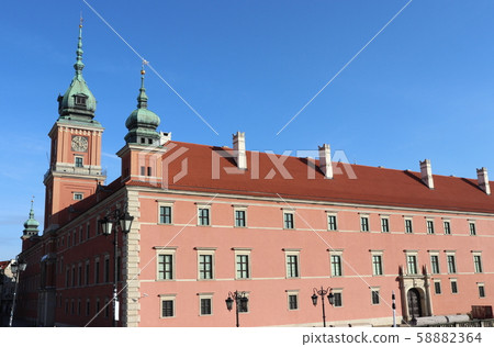World Heritage Warsaw Historic District Royal Palace Square Warsaw Poland 58882364