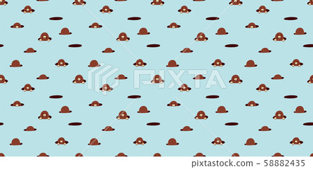 Mole pattern-seamless Mole pattern-seamless 58882435