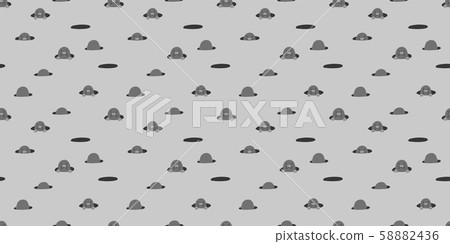 Mole pattern-seamless Mole pattern-seamless 58882436