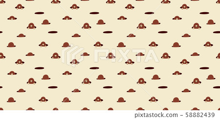 Mole pattern-seamless Mole pattern-seamless 58882439
