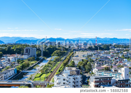 [Tokyo] Cityscape seen from Machida City Hall 58882588