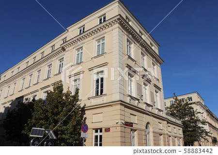 華沙歷史中心舊城區華沙波蘭館肖邦居住的地方 58883442