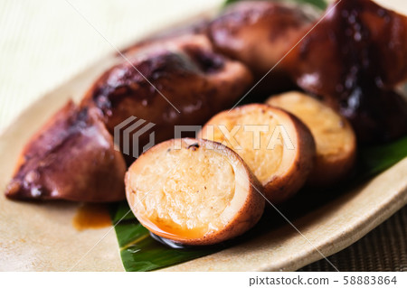 Handmade squid rice Handmade squid rice 58883864