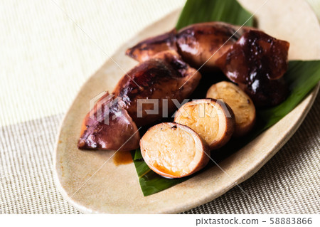 Handmade squid rice Handmade squid rice 58883866