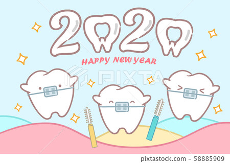 cartoon tooth hold 2020 cartoon tooth hold 2020 58885909