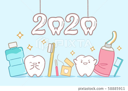 cartoon tooth hold 2020 cartoon tooth hold 2020 58885911