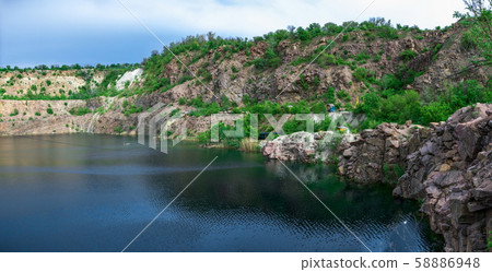 Radon Lake in Migiya, Ukraine 58886948