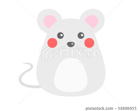 Illustration of a mouse Illustration of a mouse 58886955