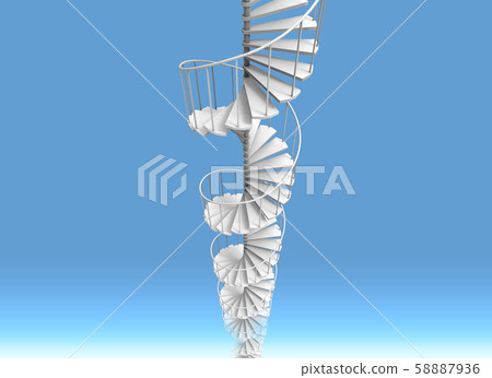 spiral staircase  58887936