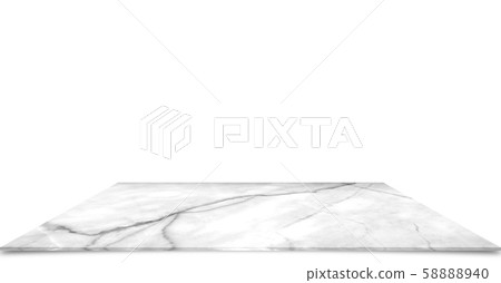 White marble counter White marble counter 58888940