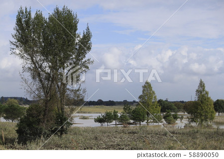 Submerged golf course Submerged golf course 58890050