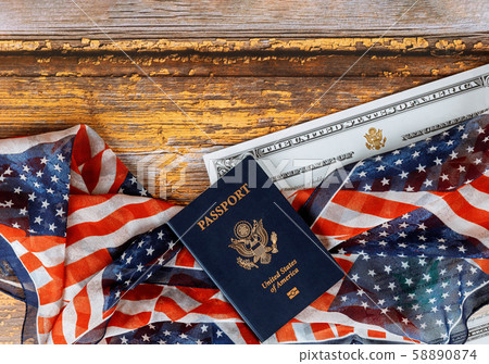 USA passport and naturalization certificate of USA passport and naturalization certificate of 58890874
