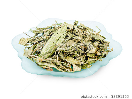 Dried Stevia rebaudiana Bertoni, sweet leaf sugar Dried Stevia rebaudiana Bertoni, sweet leaf sugar 58891363