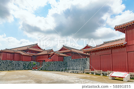 首里城內的風景 首里城內的風景 58891855