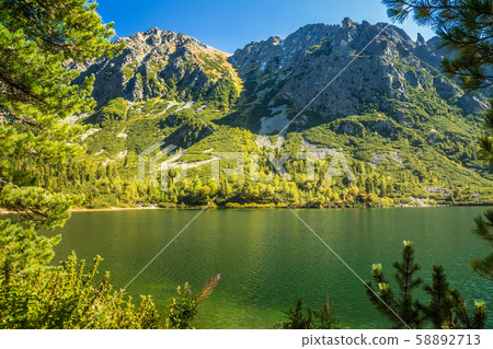 Mountain landscape at autumn season. Mountain landscape at autumn season. 58892713