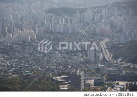 國家公園,北漢山,步道 國家公園,北漢山,步道 58892981