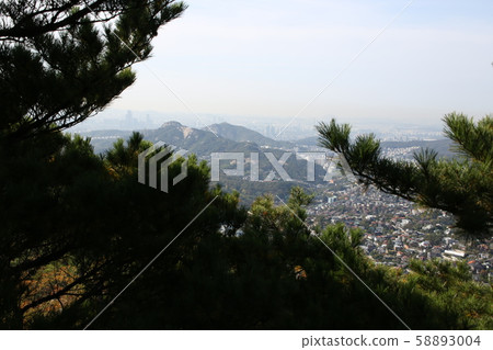 國家公園,北漢山,步道 國家公園,北漢山,步道 58893004