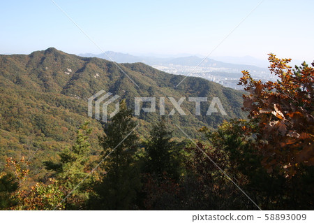 國家公園,北漢山,步道 國家公園,北漢山,步道 58893009