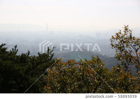 國家公園,北漢山,步道 國家公園,北漢山,步道 58893039