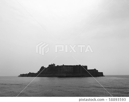 Monotone Gunkanjima 58893593