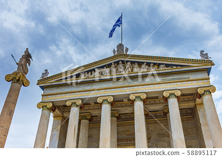 The Academy of Athens in Greece The Academy of Athens in Greece 58895117