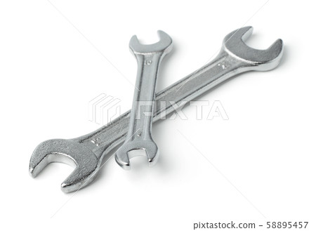 Two double open ended spanners 58895457