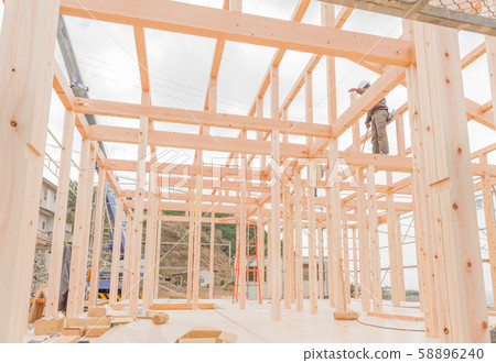 木屋施工現場 木屋施工現場 58896240