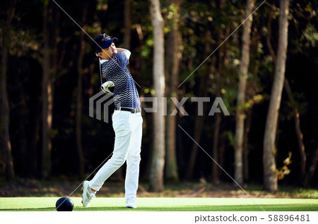 GOLF Pro Driver Shot 58896481