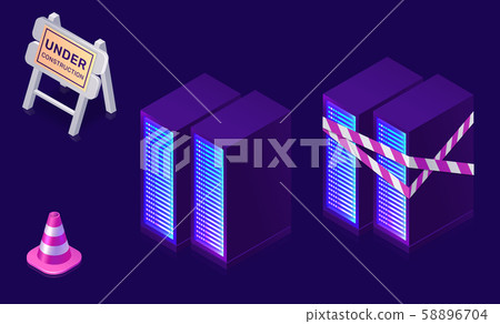 Website under construction, maintenance work error Website under construction, maintenance work error 58896704