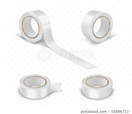 Transparent and brown duct roll adhesive tape 58896713