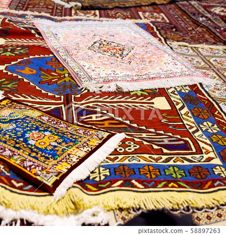 in iran antique carpet   textile 58897263