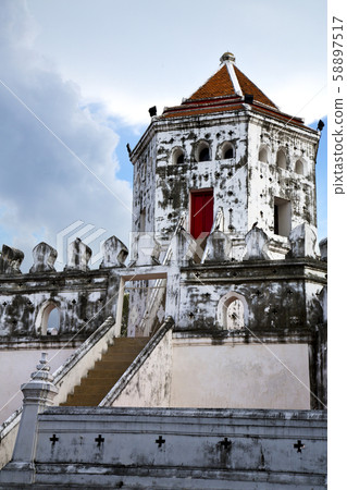 thailand asia    bangkok sunny  temple abstract 58897517
