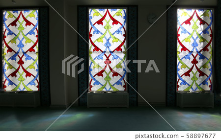 Moscow Cathedral Mosque, Russia -- the main mosque in Moscow, new landmark 58897677