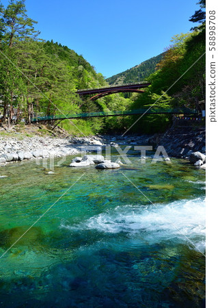 Tsukechi Campsite and Tsukechi River (Gifu Prefecture) 58898708