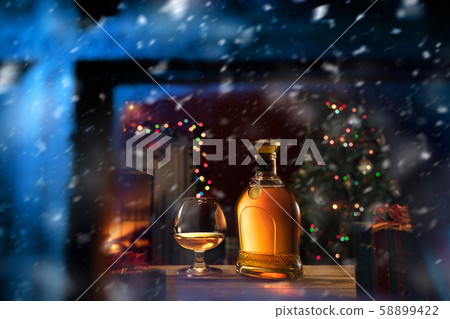 holiday drink 58899422